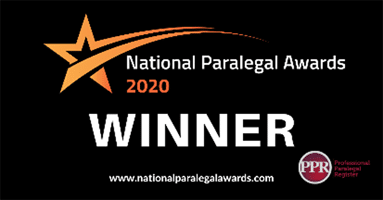 National Paralegal Awards 2020 Winner